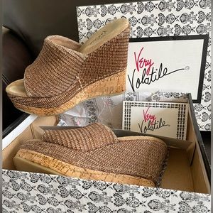 Very Volatile Wedge Sandals